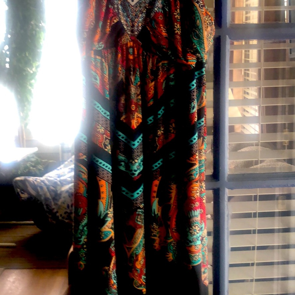 Sundress with high low hem